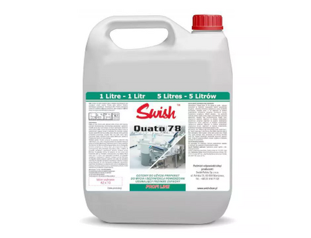 Swish QUATO 78 PLUS do mycia i dezynfekcji 5l - Gotowy do użytku