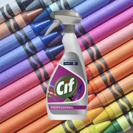 Cif Pro Formula Heavy Duty Cleaner 750ml - prepart do usuwania tuszu, oleju oraz plam