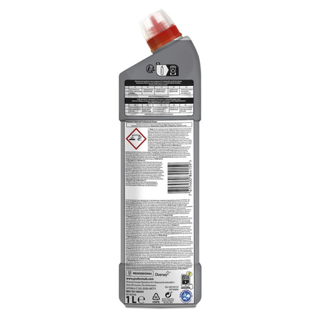 Domestos Pro Formula Toilet Gel Ocean 1L - 3 razy silniejszy niż inne środki do usuwania kamienia