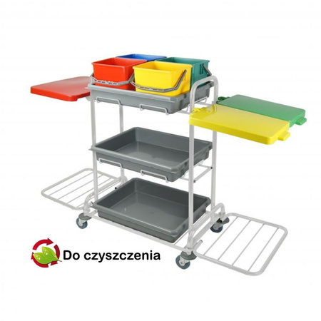 Wózek serwisowy do sprzątania SERWIS 83