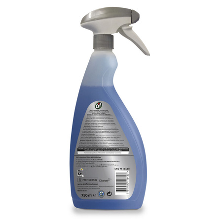 Cif Pro Formula Glass & Multi Surface Cleaner 750 ml - do powierzchni szklanych