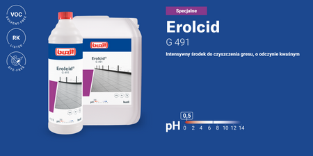 Buzil Erolcid do czyszczenia gresu 1l