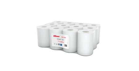 Ręcznik papierowy Cliver R 65/1 12 rolek Lamix