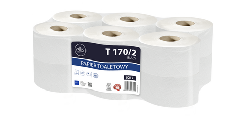 Ellis Professional Papier toaletowy T 170/2 12 rolek Lamix