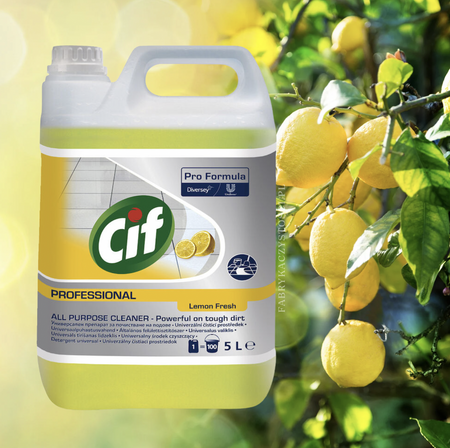Cif Pro Formula All Purpose Cleaner Lemon Fresh 5L - do codziennego mycia powierzchni