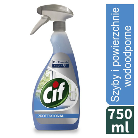 Cif Pro Formula Glass & Multi Surface Cleaner 750 ml - do powierzchni szklanych