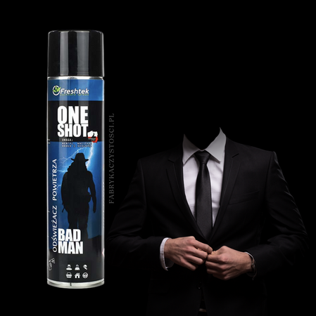 Freshtek ONE SHOT Premium Line Bad Man 600ml
