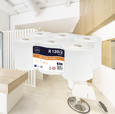 Ręcznik papierowy Ellis Professional R 120/2 6 rolek Lamix