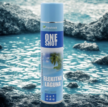 Freshtek ONE SHOT Premium Line Błękitna Laguna 600ml
