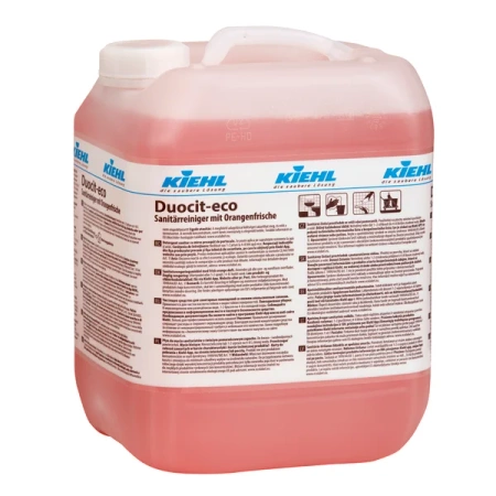 Pomarańczowy płyn do mycia sanitariatów Kiehl Duocit-eco 10l