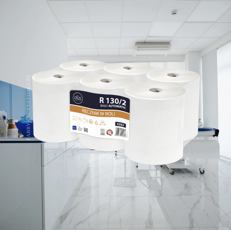 Ręcznik papierowy Ellis Professional R 130/2 AUTOMATIC 6 rolek Lamix