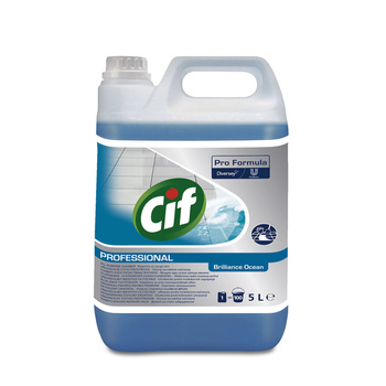 Cif Pro Formula Brilliance Ocean 5L - preparat do mycia podłóg oraz wszystkich powierzchni zmywalnych