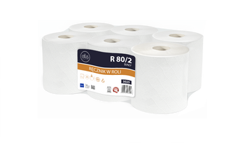 Ręcznik papierowy Ellis Professional R 80/2 6 rolek Lamix