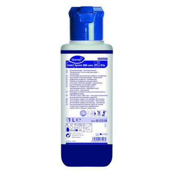 TASKI Sprint 200 conc E1a 1L - preparat do codziennego mycia niezabezpieczonych, wodoodpornych powierzchni - koncentrat 1l