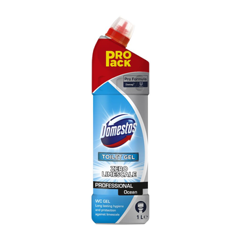 Domestos Pro Formula Toilet Gel Ocean 1L - 3 razy silniejszy niż inne środki do usuwania kamienia